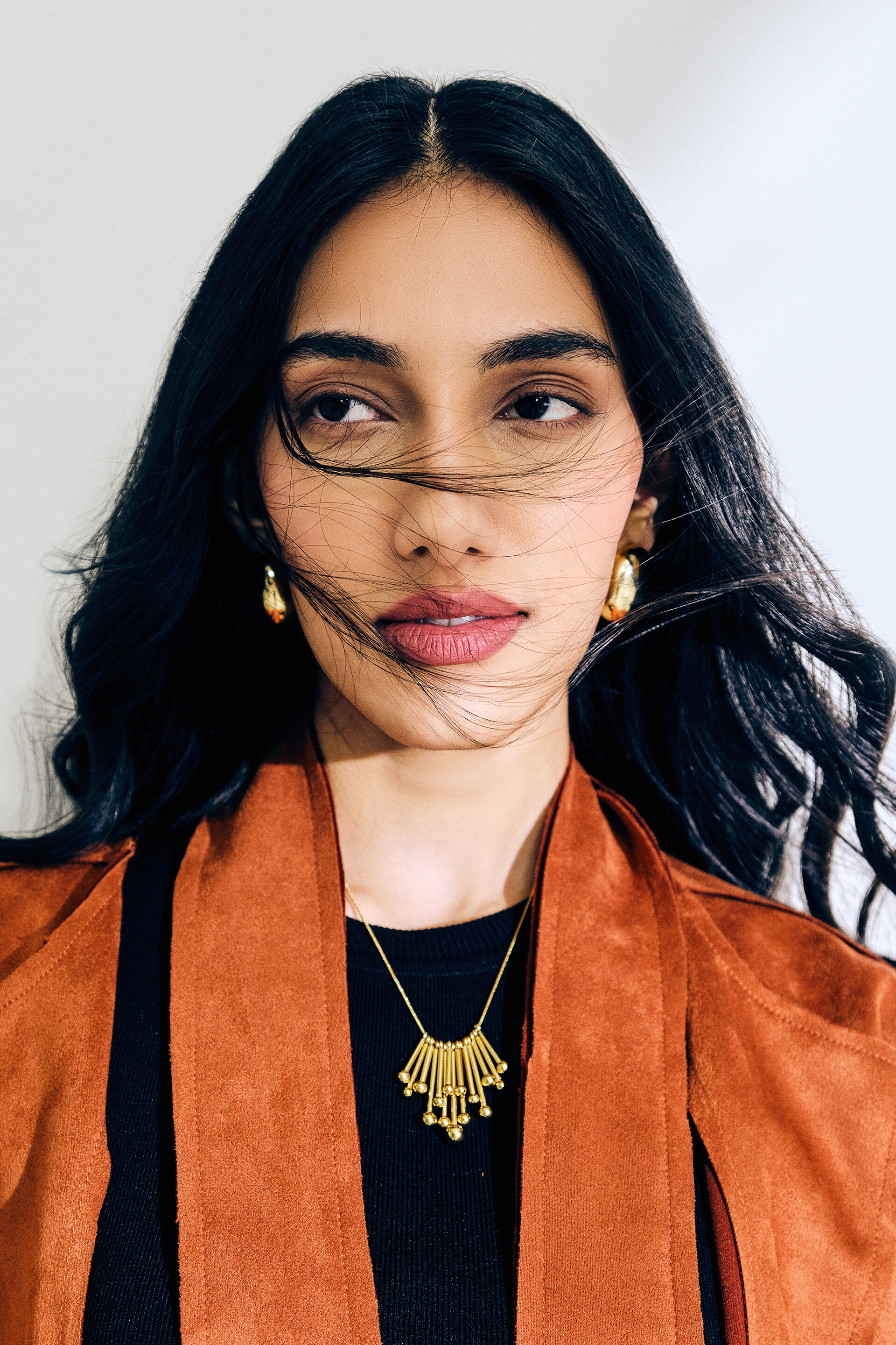 Sofia Textured Necklace, , image 4